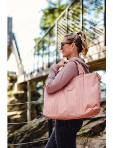 Vuch Růžová cestovní taška Carola Pink