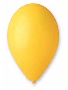 GODAN Balonky 1 ks tmavě žluté - 26 cm pastelové