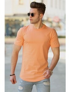 Madmext Basic Orange Men's T-Shirt 4500