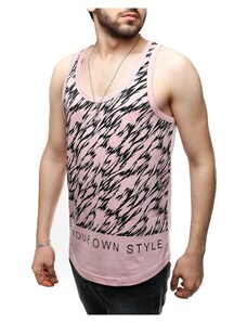 Madmext Zebra Patterned Pink Undershirt 2497