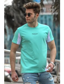 Madmext Men's Turquoise T-Shirt 4542