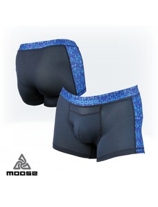 TABIT BOXER MEN pánské rychleschnoucí funkční boxerky Moose modrá XS