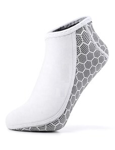 JTLine Ponožky neoprenové, nízké, 3mm, bílé, M