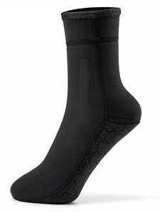 JTLine Ponožky neoprenové, vysoké, černé, XL