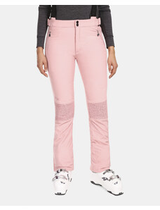 Dámské softshellové lyžařské kalhoty Kilpi DIONE-W světle růžová