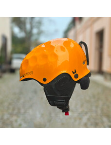 Lyžařská helma Vagus Kevlar MegaSpeed Orange lesk