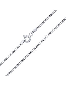 Silvego Stříbrný řetízek a náhrdelník Figaro 2,3 mm TTT060NF