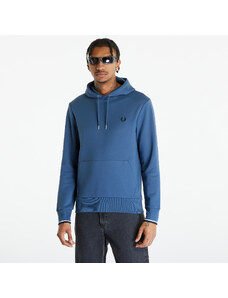 Pánská mikina FRED PERRY Tipped Hooded Sweatshirt Midnight Blue