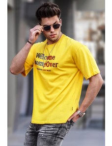 Madmext Men's Yellow T-Shirt 4960