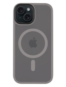 Ochranný kryt na iPhone 15 - Tactical, MagForce Hyperstealth Light Grey