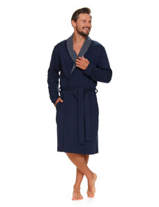 Doctor Nap Man's Bathrobe SMW.5283 Navy Blue