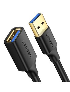 Ugreen prodlužovací kabel USB 3.0 (samice) adaptér USB 3.0 (samec) 1m Černá