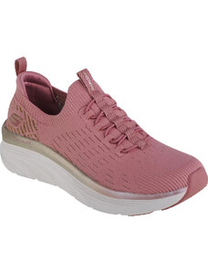 RŮŽOVÉ TENISKY SKECHERS D'LUX WALKER LET IT GLOW Růžová