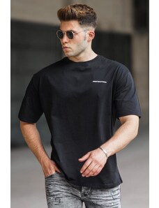 Madmext Men's Black T-Shirt 5273