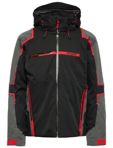 Spyder TITAN Jacket M black pánská lyžařská bunda černá/červená L