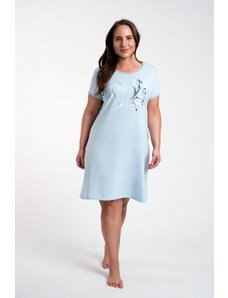 Italian Fashion Dámská košile Arietta s krátkým rukávem - modrá