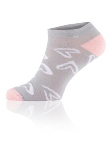 Italian Fashion PonožkyS NOELIA - šedo/růžové