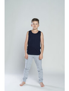 Italian Fashion Chlapecké tričko Tytus na široká ramínka - tmavě modrá