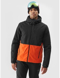 4F Pánská lyžařská bunda membrána 8000 - oranžová