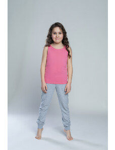 Italian Fashion *Dívčí tričko Tola na široká ramínka - růžové