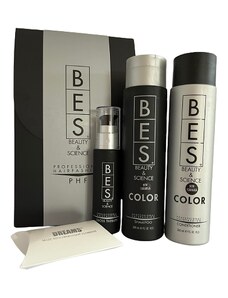 Bes dárková sada Color šampon, balzám a Gloss Therapy