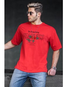 Madmext Men's Red T-Shirt 4971