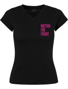 MT Ladies Ladies Waiting For Friday Box Tee černé