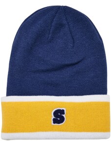 Urban Classics Accessoires College Team Beanie spaceblue/californiayellow/wht