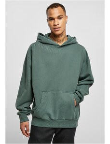 UC Men Heavy Terry Garment Dye Hoody bottlegreen