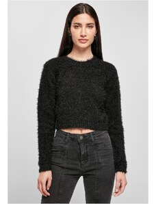 UC Ladies Dámský svetr s krátkým peřím v černé barvě