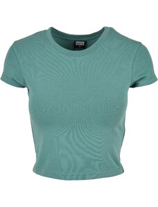 UC Ladies Dámský strečový dres Cropped Tee s bledým listem