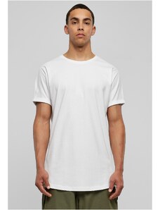 UC Men Dlouhé tričko s dlouhým tvarem v bílé barvě