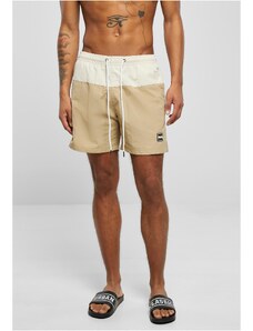 UC Men Block Swim Shorts unionbéžová/softseagrass