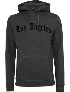 MT Men Los Angeles znění Hoody dřevěné uhlí