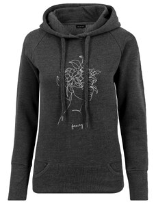 MT Ladies Dámské uhlí One Line Fruit Hoody