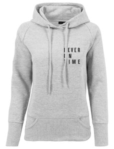 MT Ladies Dámy Never On Time Hoody šedá