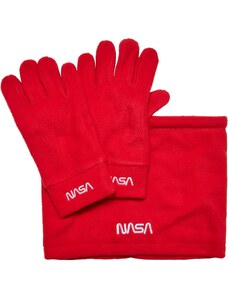MT Accessoires Fleecová sada NASA červená