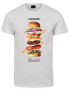 MT Men Burger Tee bílé