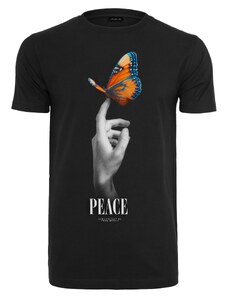 MT Men Černé tričko Peace Butterfly