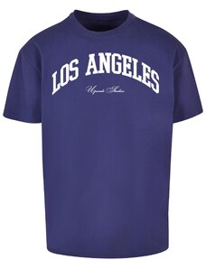 MT Upscale L.A. College Oversize tričko lightnavy