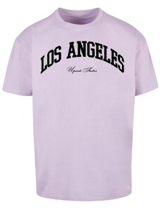 MT Upscale L.A. College Oversize Tee lila