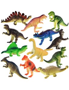 Kruzzel Figurky Dinosauři sada 12 ks 12-14 cm