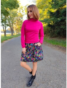 ŠatySukně Balonová sukně KATY, kapsy, barevné lapače snů