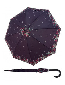 Derby Hit Lang AC Florals - dámský holový vystřelovací deštník