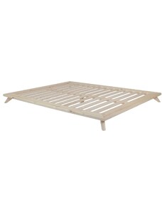 Dřevěná dvoulůžková postel Karup Design Senza 180 x 200 cm