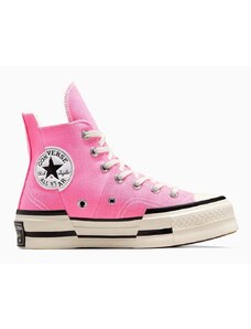 Kecky Converse Chuck 70 Plus dámské, fialová barva, A05466C