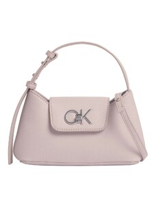 Calvin Klein Relock kabelka umělá kůže šedá