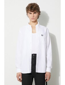Košile Fred Perry bílá barva, regular, s límečkem button-down, M5684.100