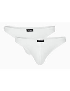 Pánská tanga ATLANTIC 2Pack - bílé