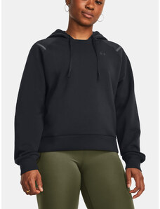 Under Armour Mikina Unstoppable Flc Hoodie-BLK - Dámské